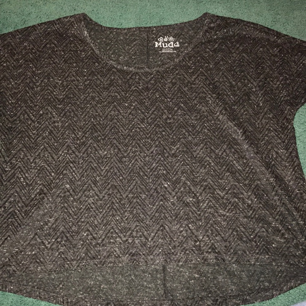 Mudd grey zigzag t-shirt